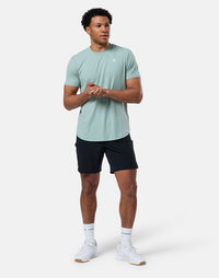 Gym + Coffee Men's Coffee Tee - Summer Green
