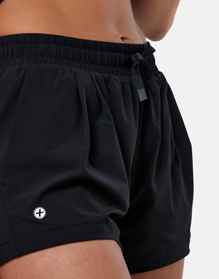 Gym + Coffee Women's Contender Shorts - Black