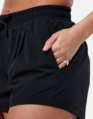 Gym + Coffee Women's Contender Shorts - Black