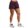 Gym + Coffee Women's Contender Shorts - Grape Noir