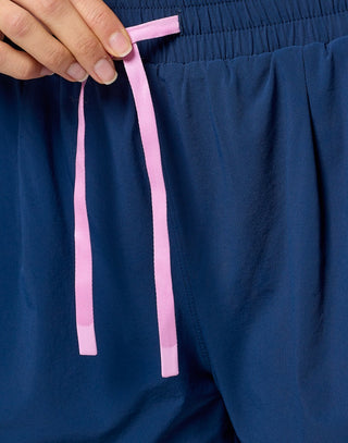 Gym + Coffee Women's Contender Shorts - Petrol Blue