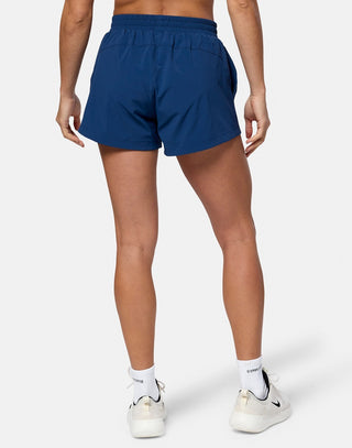Gym + Coffee Women's Contender Shorts - Petrol Blue