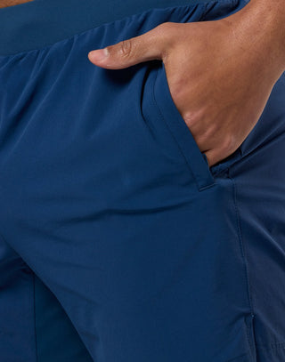 Gym + Coffee Men's Essential 6" Shorts - Petrol Blue