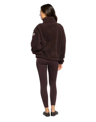 Gym + Coffee Industry High Collar Jacket - Mocha Bean