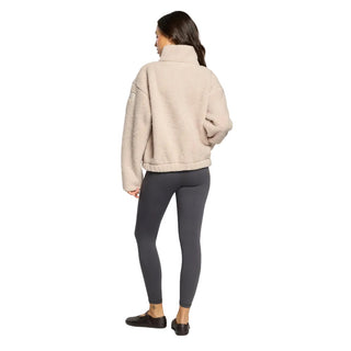 Gym + Coffee Industry High Collar Jacket - Natural