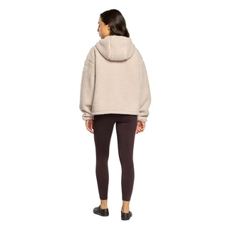 Gym + Coffee Industry Fleece Hooded Full Zip Jacket - Natural