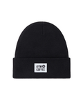 Gym + Coffee Knit Beanie - Black