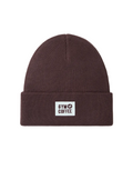 Gym + Coffee Knit Beanie - Mocha Bean