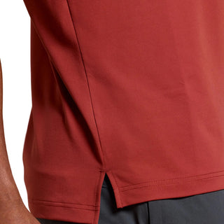 Gym + Coffee Men's Coffee Polo - Rust