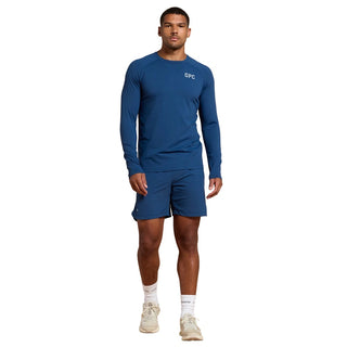 Gym + Coffee Men's Relentless Shorts - Petrol Blue