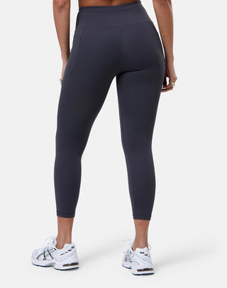 Gym + Coffee Women's Relentless 7/8 Leggings - Midnight Grey