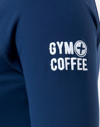 Gym + Coffee Relentless Women's 1/4 Zip Jacket - Petrol Blue