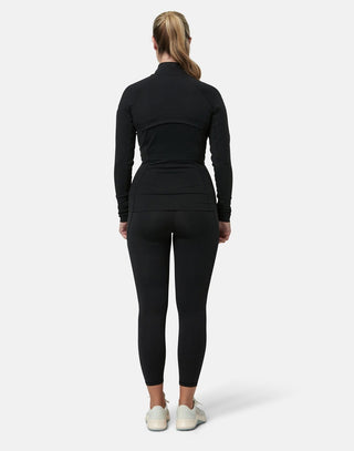 Gym + Coffee Relentless Women's Full Zip Jacket - Black