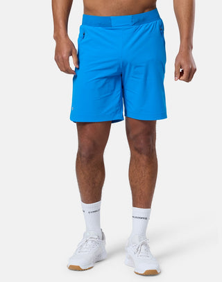 Gym + Coffee Men's Relentless Shorts - Sky Blue
