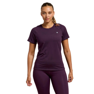 Gym + Coffee Women's Relentless Tee - Grape Noir