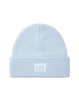 Gym + Coffee Knit Beanie - Glacial Blue