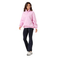 Gym + Coffee Snap Collar Sierra Sweatshirt - Baby Pink
