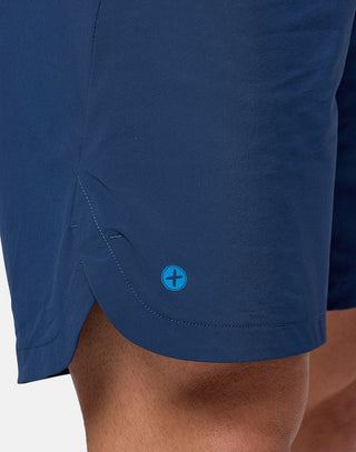 Gym + Coffee Men's Relentless Shorts - Petrol Blue