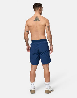 Gym + Coffee Men's Relentless Shorts - Petrol Blue