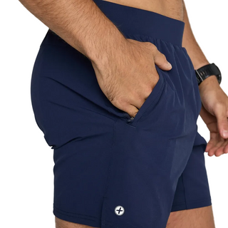 Gym + Coffee Men's Essential 6" Shorts - Twilight Navy