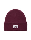 Gym + Coffee Knit Beanie - Cherry Crush