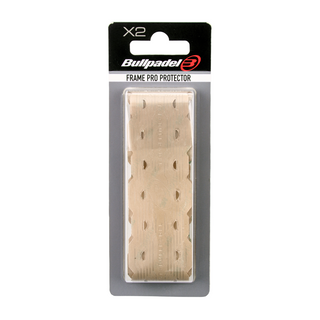 Bullpadel Pro Padel Racket Frame Protector - Pack of 2 - Clear