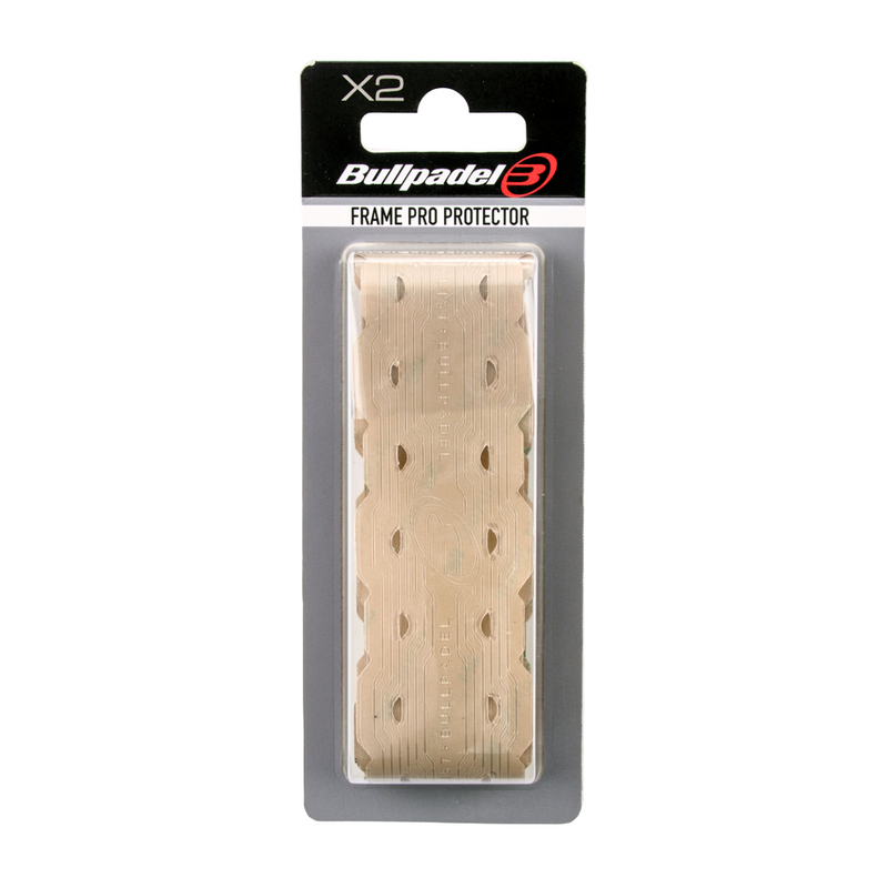 Bullpadel Pro Padel Racket Frame Protector - Pack of 2 - Clear