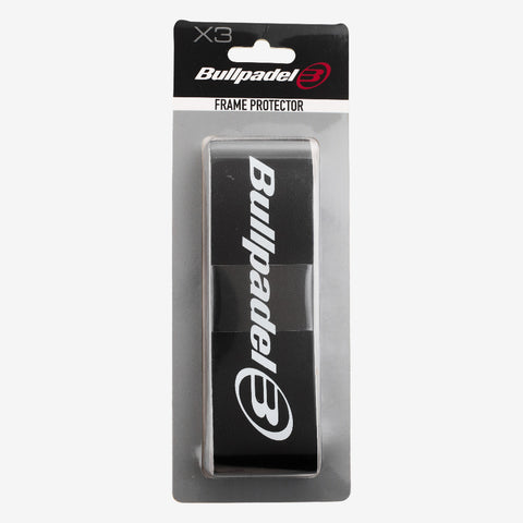 Bullpadel Padel Racket Frame Protector - Black