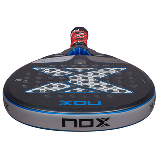 NOX Future Hybrid 12K Alum Padel Racket + Cover - 2025