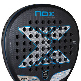 NOX Future Hybrid 12K Alum Padel Racket + Cover - 2025