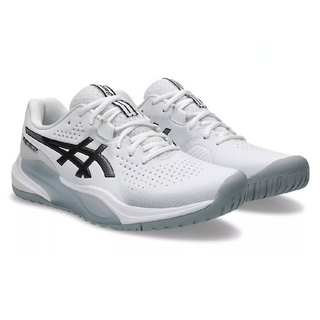 ASICS Gel Challenger 15 Mens Tennis Shoes - White/Gunmetal - 2026