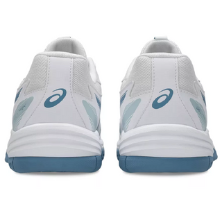 ASICS Gel Task 4 Mens Indoor Shoes - White/Saba Blue - 2026