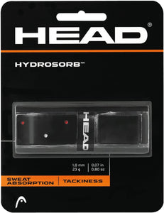 Head Hydrosorb Black Grip Tape - 1 Grip Pack