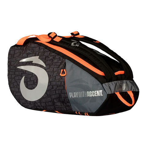 LOK One Padel Bag - Orange/Black
