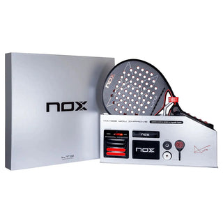 NOX AT10 Genius 12K Alum Limited Edition Agustin Tapia Padel Racket Box Set