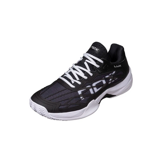 NOX AT10 Lux Mens All Court Padel Shoes - Black/White