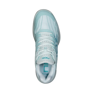 NOX AT10 Lux Womens All Court Padel Shoes - Mist/Turquoise