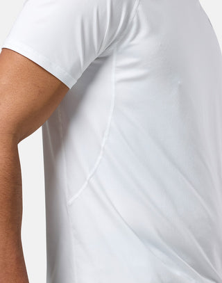 Gym + Coffee Men's Relentless Tee - White