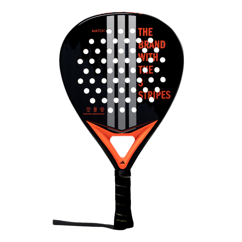 Adidas Match Padel Racket - Black/Orange