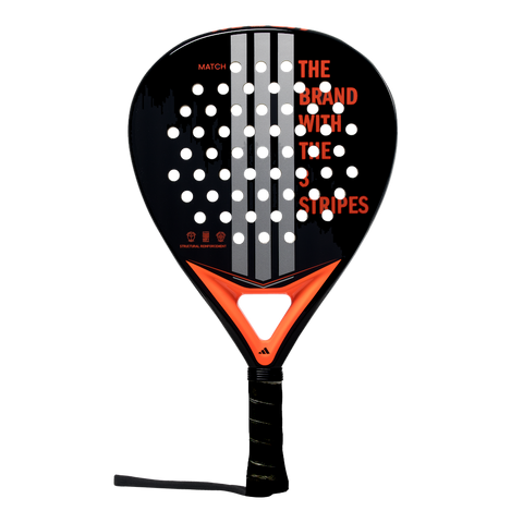 Adidas Match Padel Racket - Black/Orange