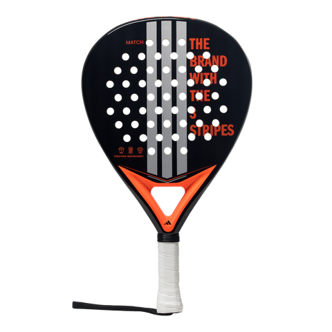 Adidas Match Padel Racket - Black/Orange