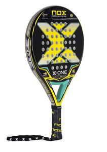 NOX Pala X-One Padel Racket & Carrybag - Yellow/Green