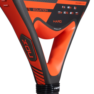 NOX Pala Equation Hard Advanced Series Padel Racket & Cover - 2027