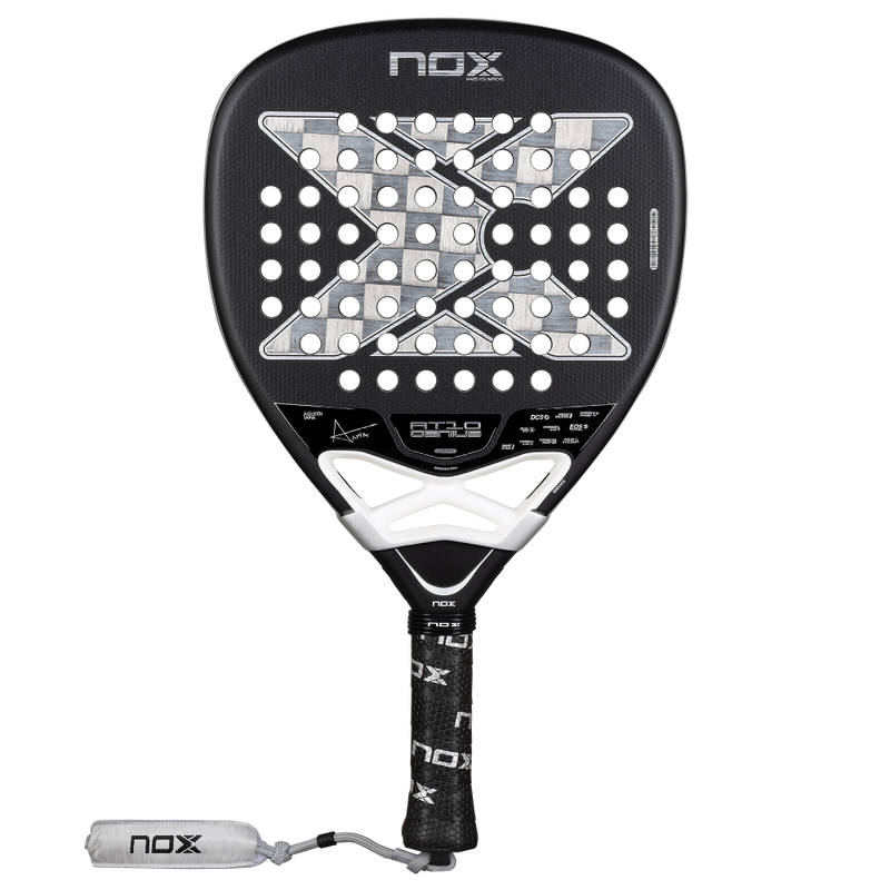 NOX AT10 Genius Attack 18K by Agustin Tapia Padel Racket + Carrycase - 2026