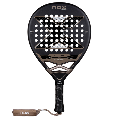 NOX AT10 Pro Cup Hard by Agustin Tapia Padel Racket + Carrycase - 2026