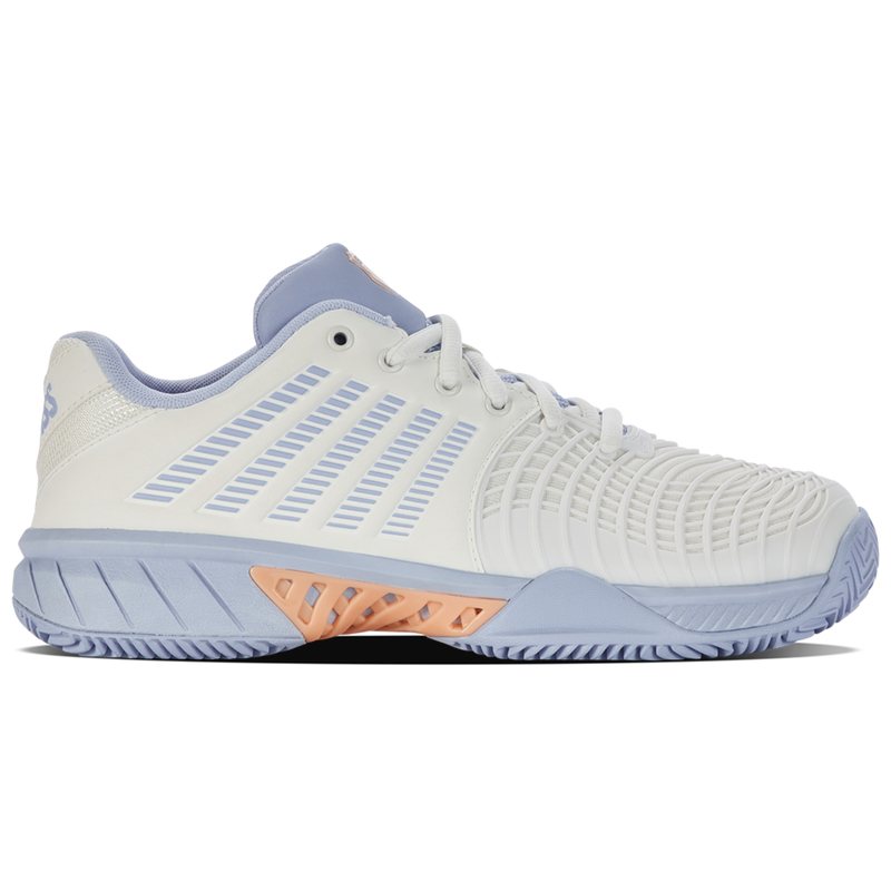 K-Swiss Express Light HB 3 Womens Tennis Shoes - Star White/Lilac