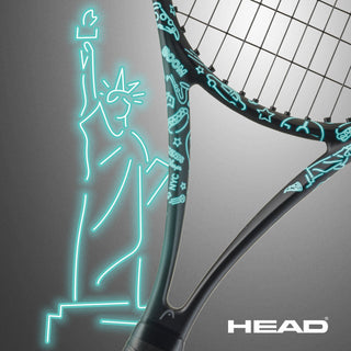 HEAD Boom MP Neon Tennis Racket - Strung - 2025 - Limited Edition