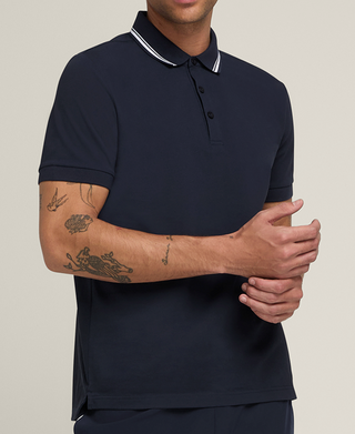 Wilson Team Pique Polo - Classic Navy