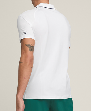 Wilson Team Seamless Polo - Bright White