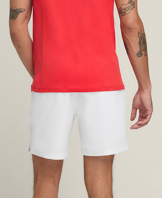 Wilson Team Tournament 7" Shorts - Bright White